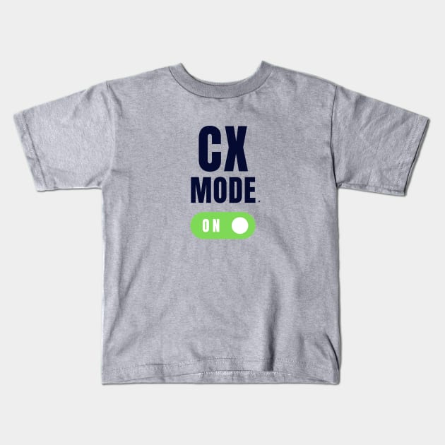 CX Mode Kids T-Shirt by Press 1 For Nick